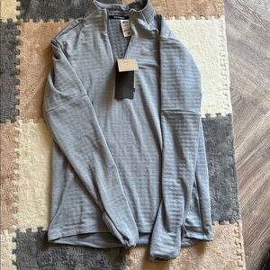 Nike Gray Running Pullover quarter zip